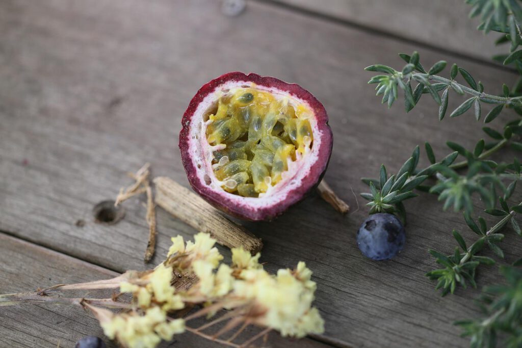passion fruit, food, wooden-3264893.jpg